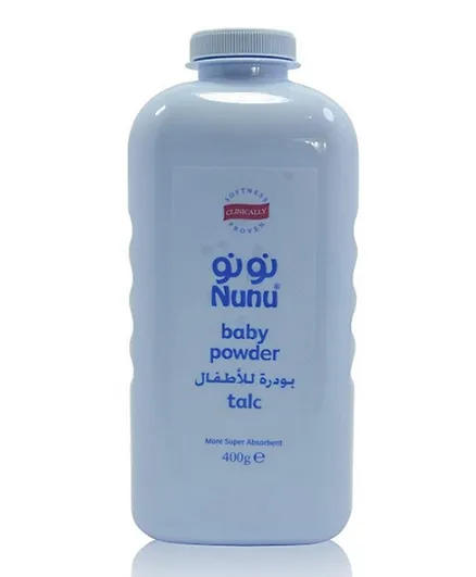 نونو - بودرة أطفال  بلون أزرق - 400 غرام