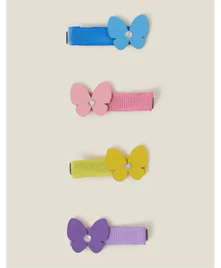 Monsoon Children Butterfly Hair Clips - 4 Pieces
