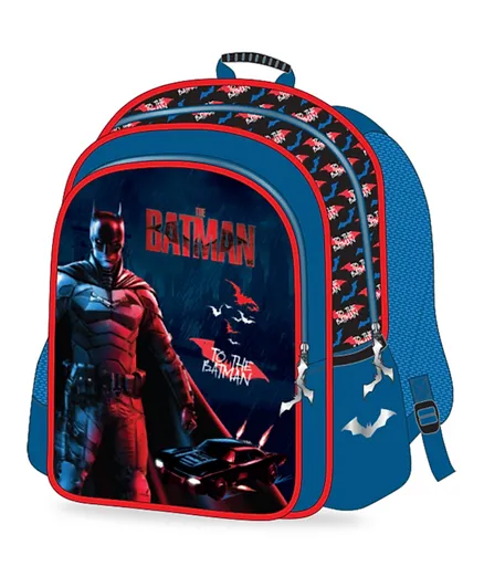 Batman - Backpack 2 Main Compartments and 2 Side Pockets - 16 inches
