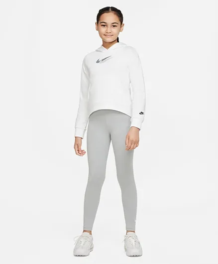 Nike Essential Print Hoodie - White