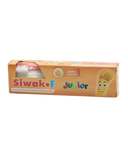 سواك - معجون أسنان للأطفال بنكهة البرتقال