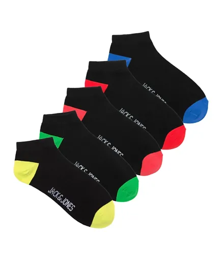 Jack & Jones Junior 5 Pack Socks - Multicolor