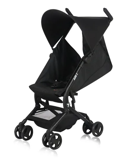 Teknum Air-1 Travel Stroller with Carry Backpack - Black