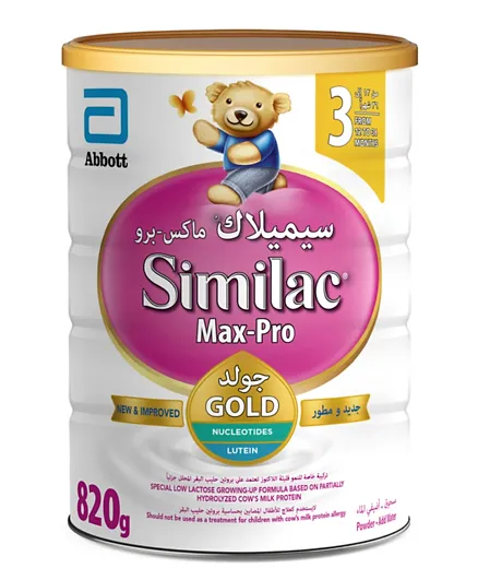Similac - Max Pro Baby Formula (3) - 1-3Y