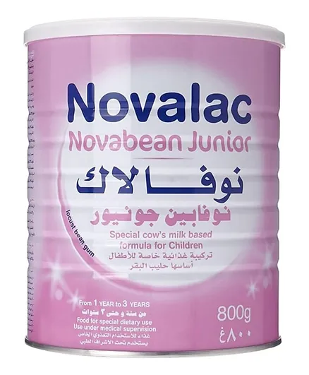 Novalac - Novabean Junior Baby Milk 800 gm - 1-3 Y