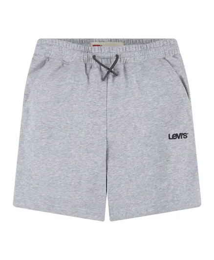 Levi's LVB Logo Printed Shorts - Light Gray Heather