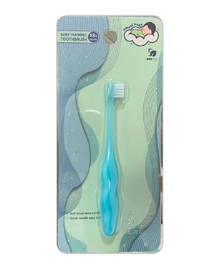 Amchi Baby - Baby Training Toothbrush - Blue