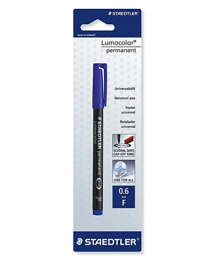 Staedtler Lumocolor Permanent Marker - Blue