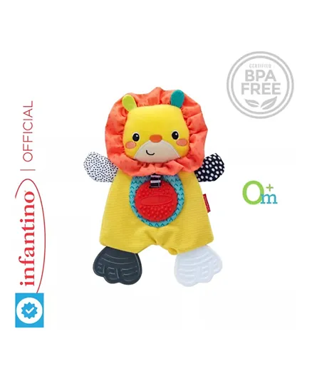 Infantino Cuddly Teether - Lion
