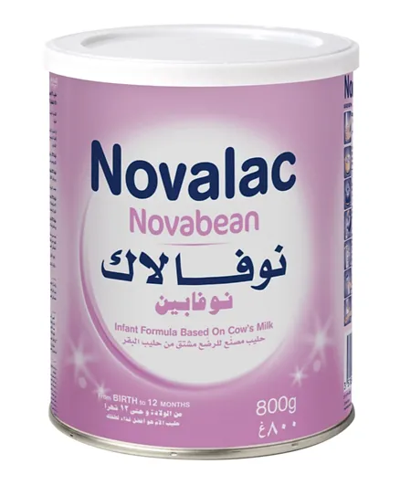 Novalac - Novabean Baby Milk 800 Gm - 0-12M