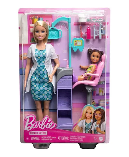 Barbie - Careers Dentist Doll and Playset