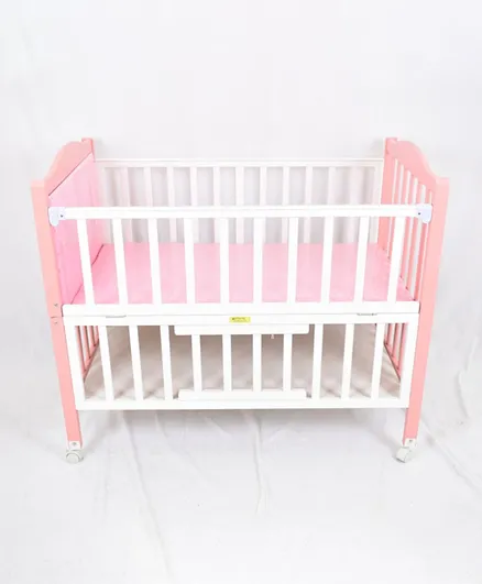 Amla Care Solid Wooden Bed - Pink