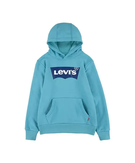 Levi's LVB Hooded Fleece Pullover - Blue