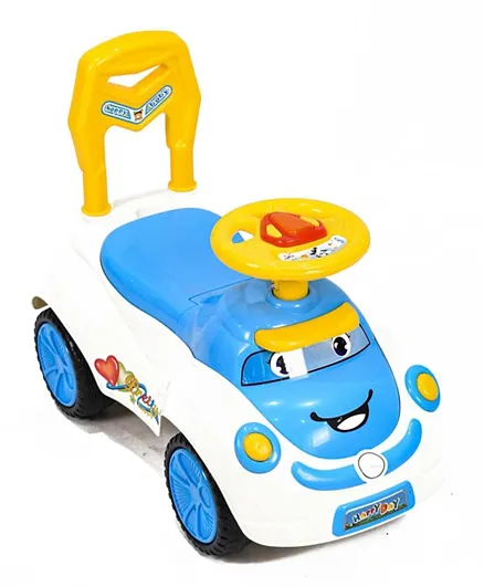 Amla - Children'S Push Car with Music - White