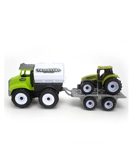 C Truck's Remote Control Water Tank Truck With Tractor
