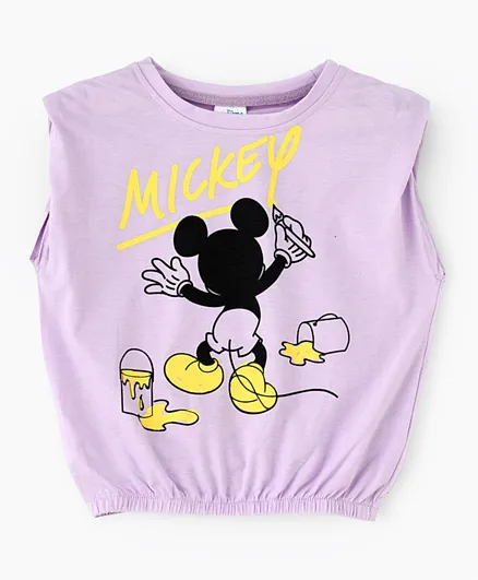 Disney Mickey Mouse Top - Lilac