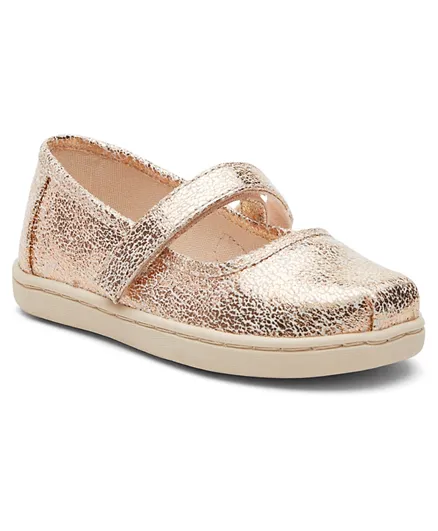 Toms - Mary Jane Shoes - Gold