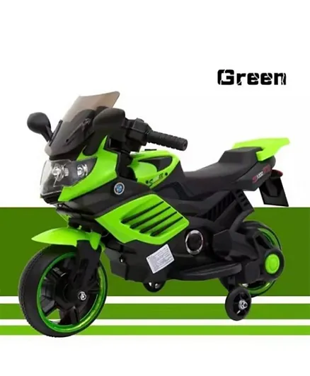 Babylove - Bike Ride on with LED Lights - Green