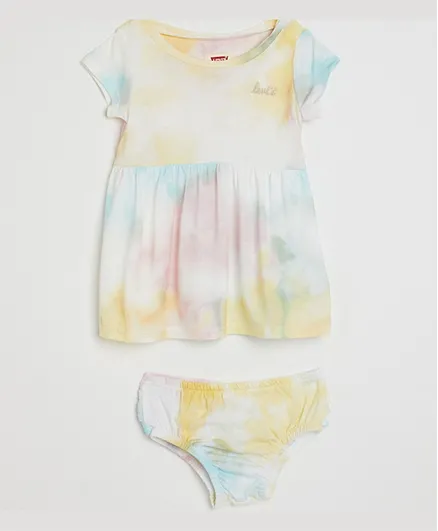 ليفايز فستان تاي داي مع بلومر - متعدد الألوان