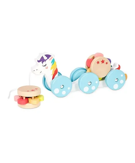 Little Tikes Wooden Critters Pull Along Toy-  Unicorn
