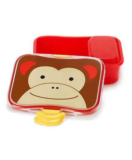 سكيب هوب - مجموعة صندوق الغداء بتصميم حديقة الحيوان  - قرد