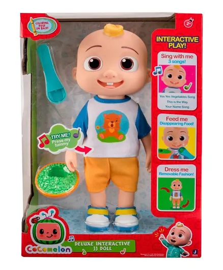 Cocomelon - Large Doll (Deluxe Interactive Jj Doll)