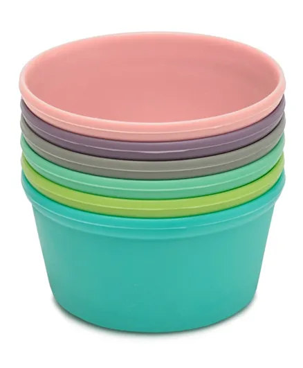 Melii Multicolor Silicone Food Cups 2.8 oz