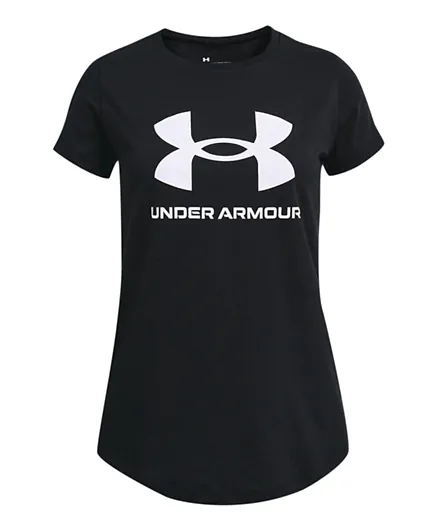 Under Armour Live Sportstyle Graphic SS-Black /White