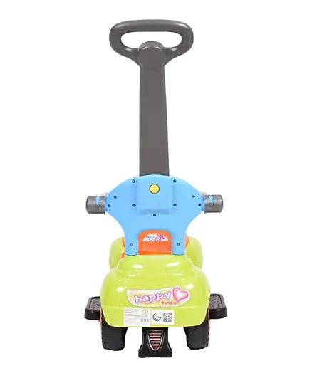 Amla - Children'S Push Car with Music and Joystick - Green
