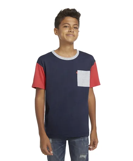 Levi's Color Blocks T-Shirt - Blue