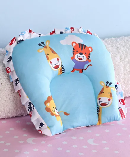 Babyhug Premium U Shape Pillow Animal Print - Multicolor