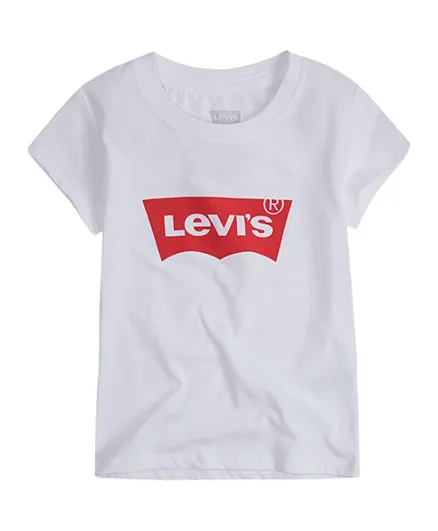 Levi's Housemark Short Sleeve Logo T-Shirt - White