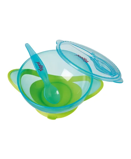Tigex - Suction Bowl With Spoon - Assorted