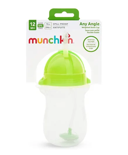 Munchkin Any Angle Straw Trainer Cup - 296ml