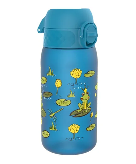 أيون8 - زجاجة مياه مانعة للتسرب للأطفال - بركة الضفدع - 350 مل