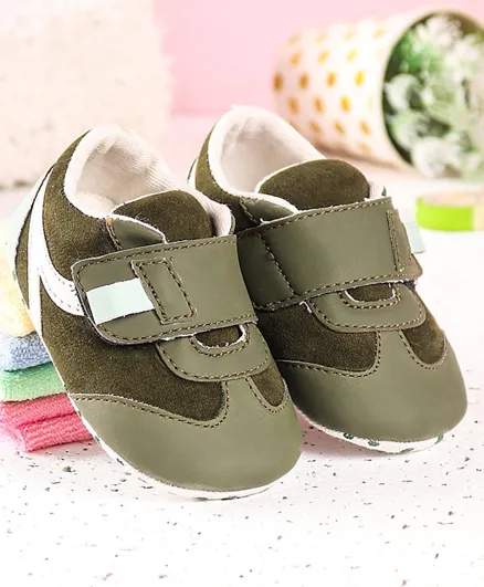 Babyoye Shoes Style Booties - Light Green