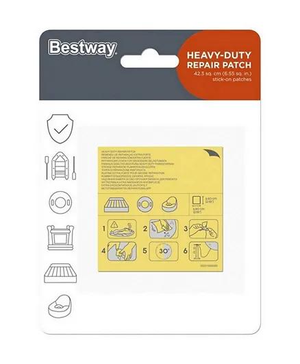 Bestway Heavy-Duty Repair Patch - Pack of 10