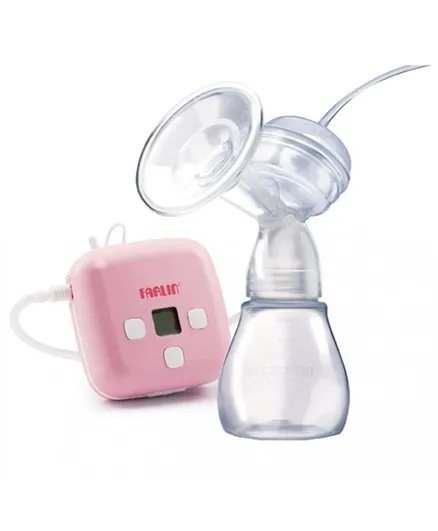 Farlin Electric and  Manual Breast Pump - Pink