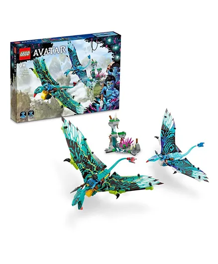 LEGO Avatar Jake and Neytiri’s First Banshee Flight 75572 Building Toy Set - 572 Pieces