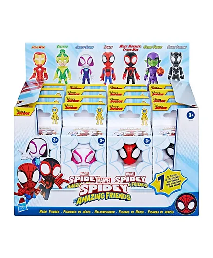 Spidey and His Amazing Friends Hero Figure, 4-Inch Action Figure - Assorted