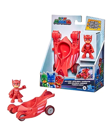 PJ Masks Toys Owl Glider Toy Car with Owlette Action Figure