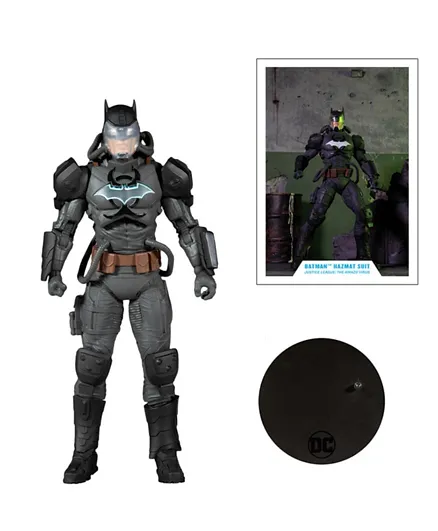 DC Comics Multiverse Batman In Hazmat Suit Action Figure with Accessories - 17.78cm