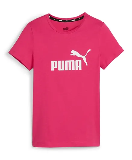 PUMA ESS Logo Tee - Pink