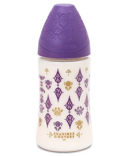 Suavinex Feeding Bottle Purple - 270ml