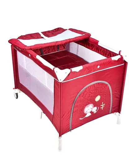 Amla Baby Rocking Bed Red