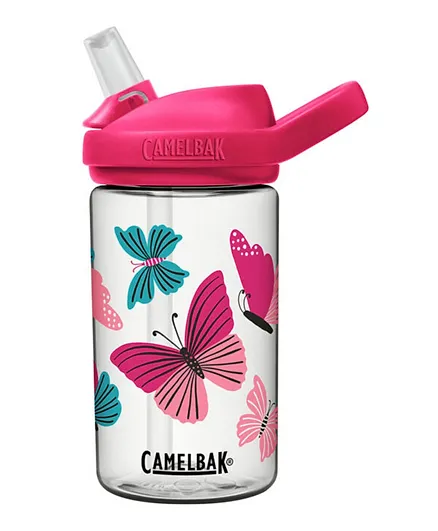 CamelBak Colorblock Butterflies Eddy   Kids Sipper Bottle - 414mL