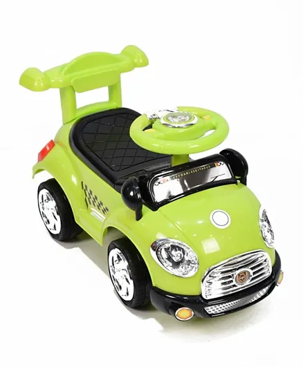 Amla - Children's Push Car with Music - Green