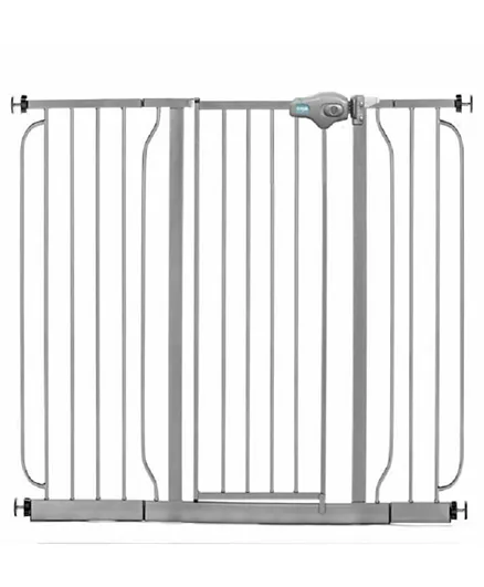 Regalo Easy Step Extra Wide Platinum Safety Gate - Grey
