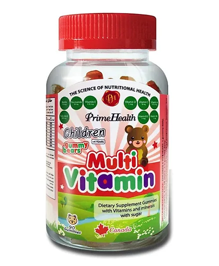 Prime Health - Kids Multivitamin - 90 Gummies Bears