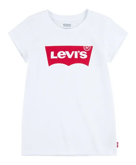 Levi's® Short Sleeve Batwing Tee - White
